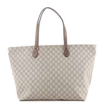 Gucci Ophidia Zip Tote GG Coated Canvas Medium