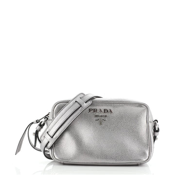 Prada Double Zip Camera Bag Vitello Daino