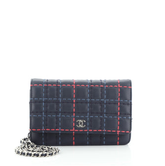 Chanel Wallet on Chain Stitched Lambskin