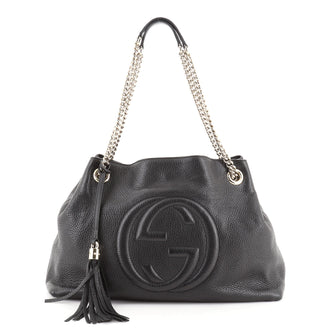 Gucci Soho Chain Strap Shoulder Bag Leather Medium