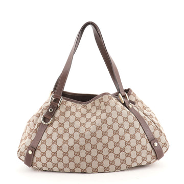 Gucci Abbey Shoulder Bag GG Canvas Medium