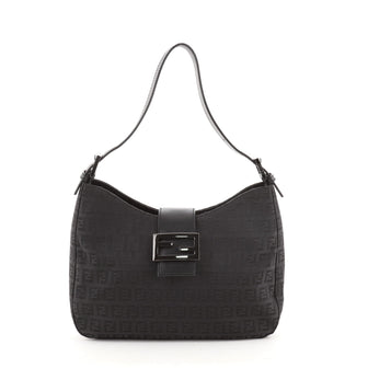 Fendi Shoulder Bag Zucchino Canvas Small
