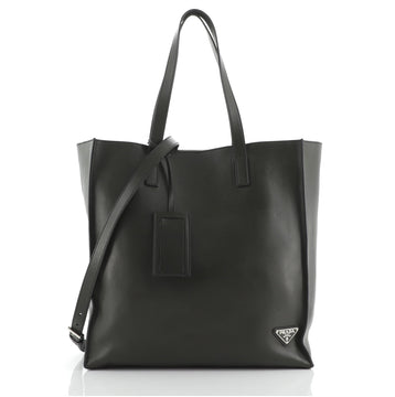 Prada Convertible Tote Soft Calf Tall