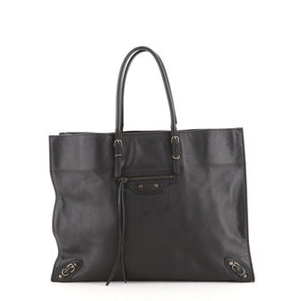 Balenciaga Papier A4 Classic Studs Bag Leather Medium