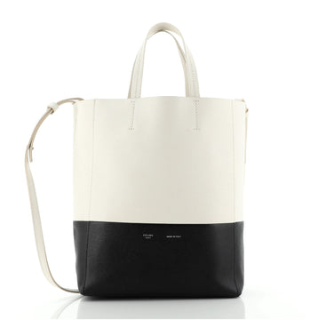 Celine Vertical Bi-Cabas Tote Grained Calfskin Small