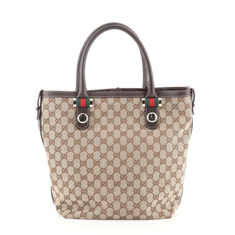 Gucci Match Ball Tote GG Canvas Medium