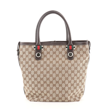 Gucci Match Ball Tote GG Canvas Medium