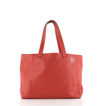 Loewe T Shopper Tote Anagram Embossed Leather