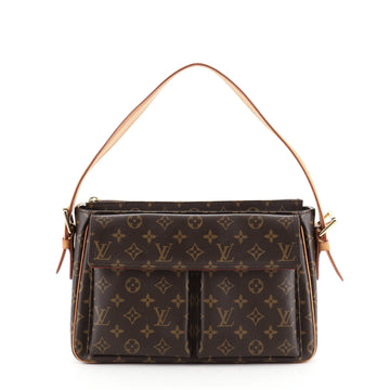 Louis Vuitton Viva Cite Handbag Monogram Canvas GM