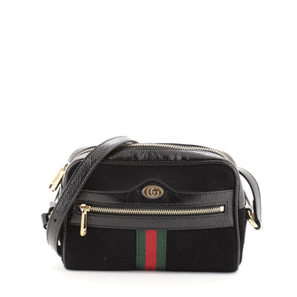 Gucci Ophidia Shoulder Bag Suede Mini