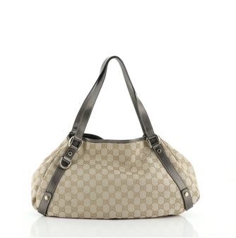 Gucci Abbey Shoulder Bag GG Canvas Medium