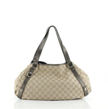Gucci Abbey Shoulder Bag GG Canvas Medium