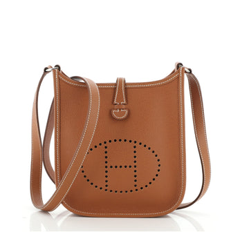 Hermes Long Strap Evelyne Bag Epsom TPM