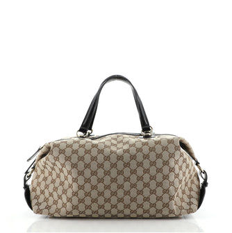 Gucci Full Moon Boston Bag GG Canvas Medium