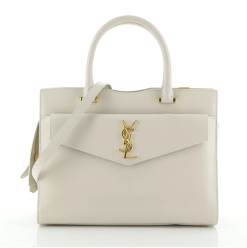 Saint Laurent Uptown Tote Leather Medium