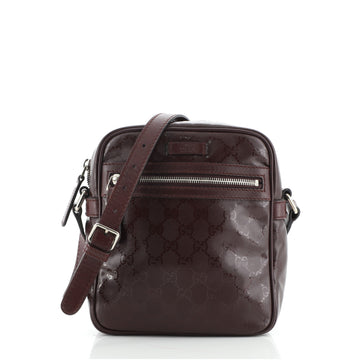 Gucci Zip Crossbody Bag GG Imprime Small
