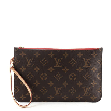 Louis Vuitton Neverfull Pochette Monogram Canvas Large