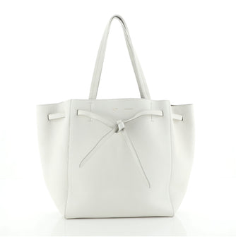 Celine Phantom Tie Cabas Tote Leather Small