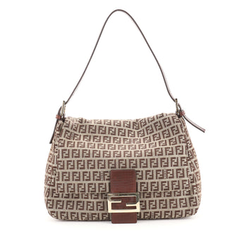 Fendi Mama Forever Bag Zucchino Canvas