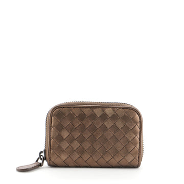 Bottega Veneta Zip Coin Purse Intrecciato Nappa