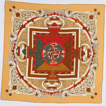 Hermes Animaux Solaires Scarf Printed Silk 90