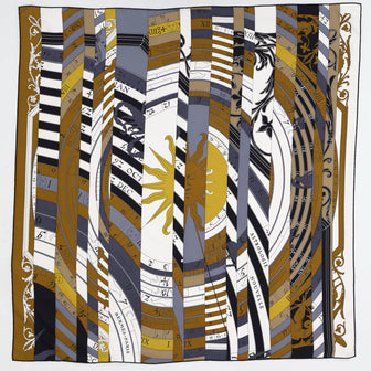 Hermes Astrologie Nouvelle Scarf Printed Silk 90