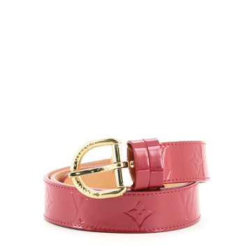 Louis Vuitton Ceinture Belt Monogram Vernis Medium