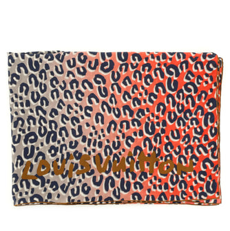 Louis Vuitton Stephen Sprouse Leopard Scarf Printed Silk