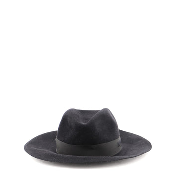 Christian Dior Logo Fedora Hat Felt