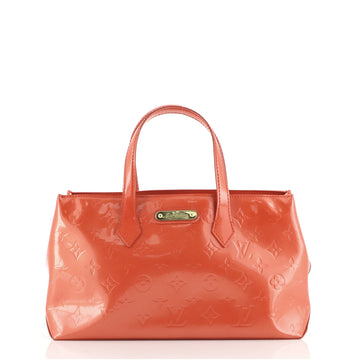 Louis Vuitton Wilshire Handbag Monogram Vernis PM