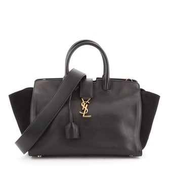 Saint Laurent Monogram Cabas Downtown Leather Small