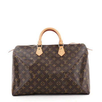 Louis Vuitton Speedy Handbag Monogram Canvas 40