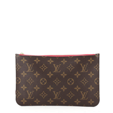 Louis Vuitton Neverfull Pochette Monogram Canvas Large