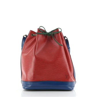 Louis Vuitton Tricolor Noe Handbag Epi Leather Large