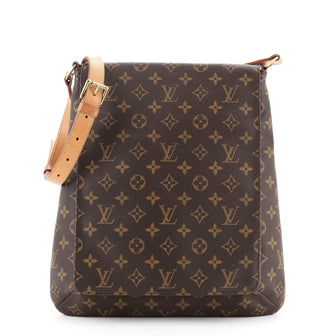 Louis Vuitton Musette Salsa Handbag Monogram Canvas GM