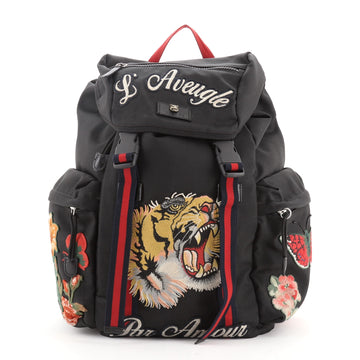 Gucci Techpack Backpack Embroidered Techno Canvas