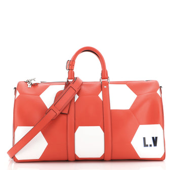 Louis Vuitton Keepall Bandouliere Bag Limited Edition FIFA World