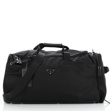 Prada Boston Trolley Tessuto Large