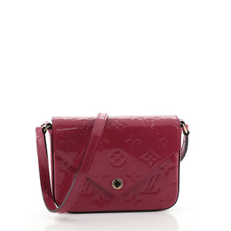 Louis Vuitton Sac Lucie Handbag Monogram Vernis Mini