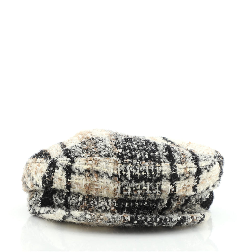Chanel Newsboy Cap Tweed Large 61109