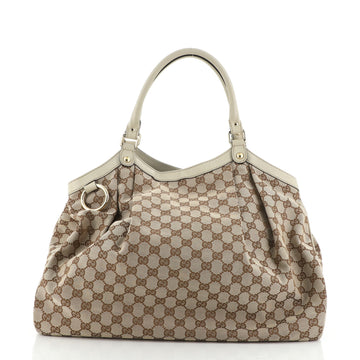 Gucci Sukey Tote GG Canvas Large