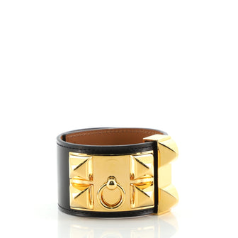 Hermes Collier de Chien Bracelet Leather