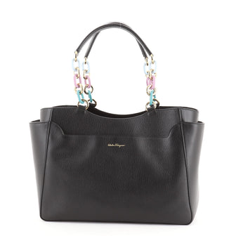 Salvatore Ferragamo Lianne Tote Leather Medium