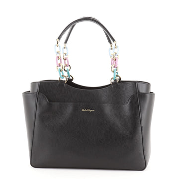 Salvatore Ferragamo Lianne Tote Leather Medium