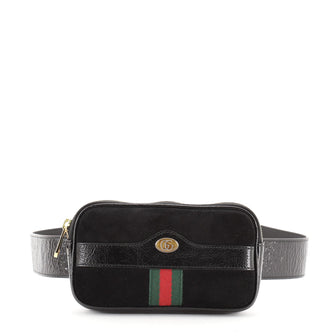 Gucci Ophidia Belt Bag Suede Mini