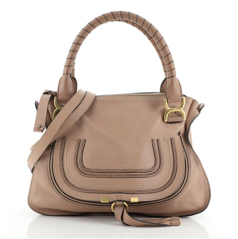 Chloe Marcie Satchel Leather Small