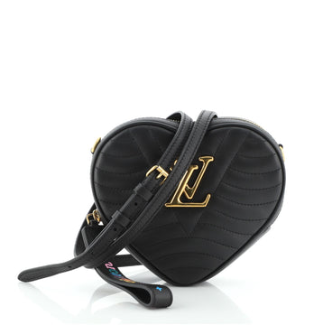 Louis Vuitton New Wave Heart Crossbody Bag Quilted Leather