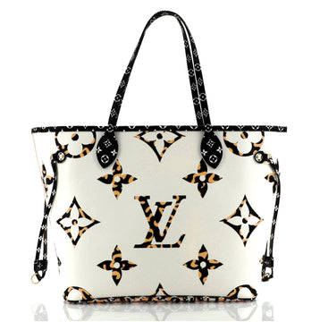 Louis Vuitton Neverfull NM Tote Limited Edition Jungle Monogram Giant MM