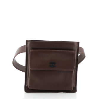 Chanel Vintage Flap Belt Bag Lambskin Small