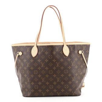 Louis Vuitton Neverfull NM Tote Monogram Canvas MM